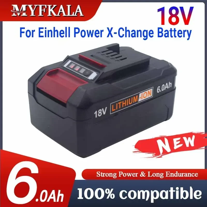 Power Xchange Tools - 6000 mAh Ersatzakku EIN18C2 Li-Ionen-Akku für
