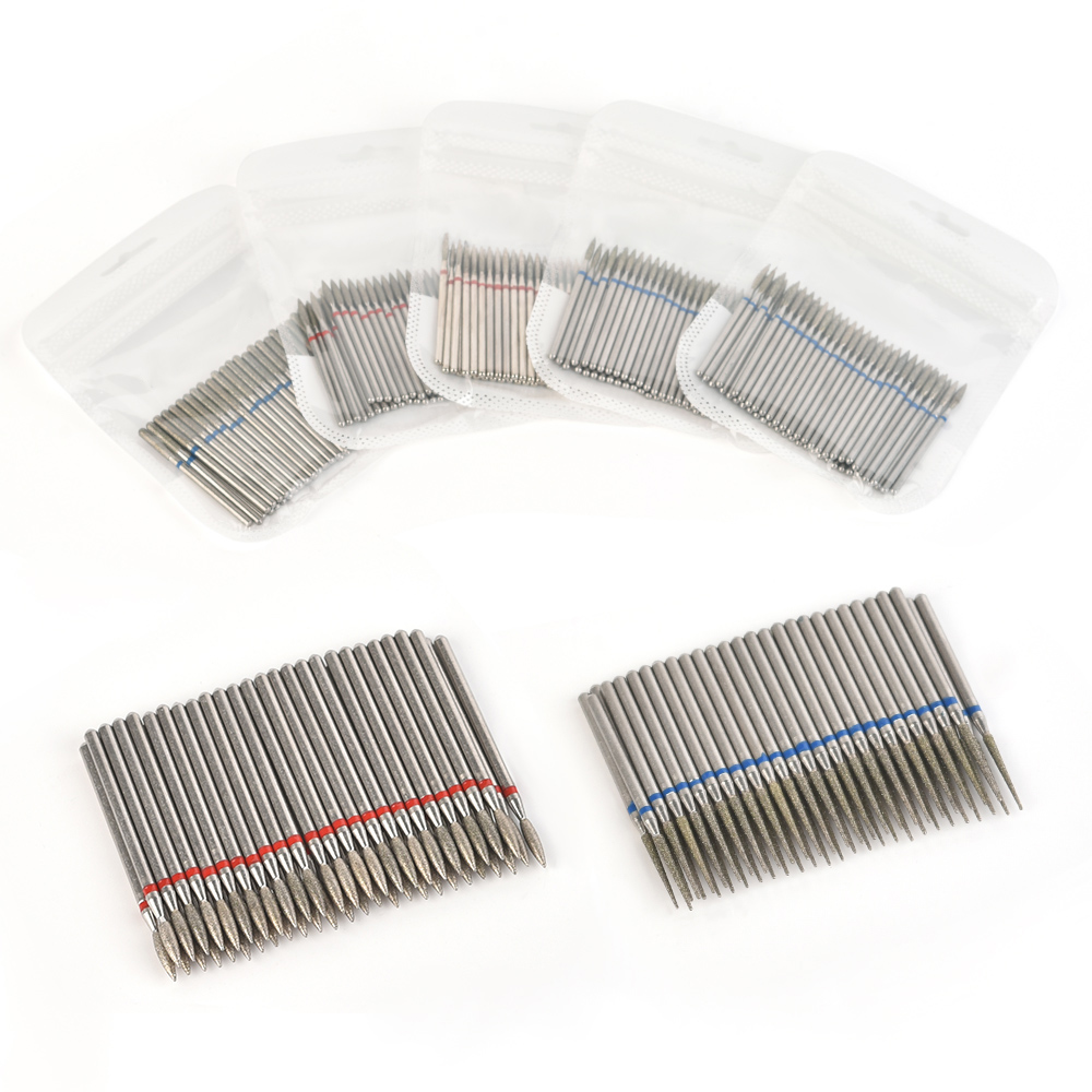 Power Tools Total - 50Pcs Diamant Fräser Für Maniküre Nagel