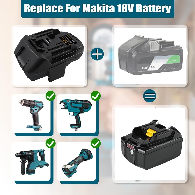 ALASICKA Batterieadapter HK18M – Power Tools Hitachi Bewertung und Preis