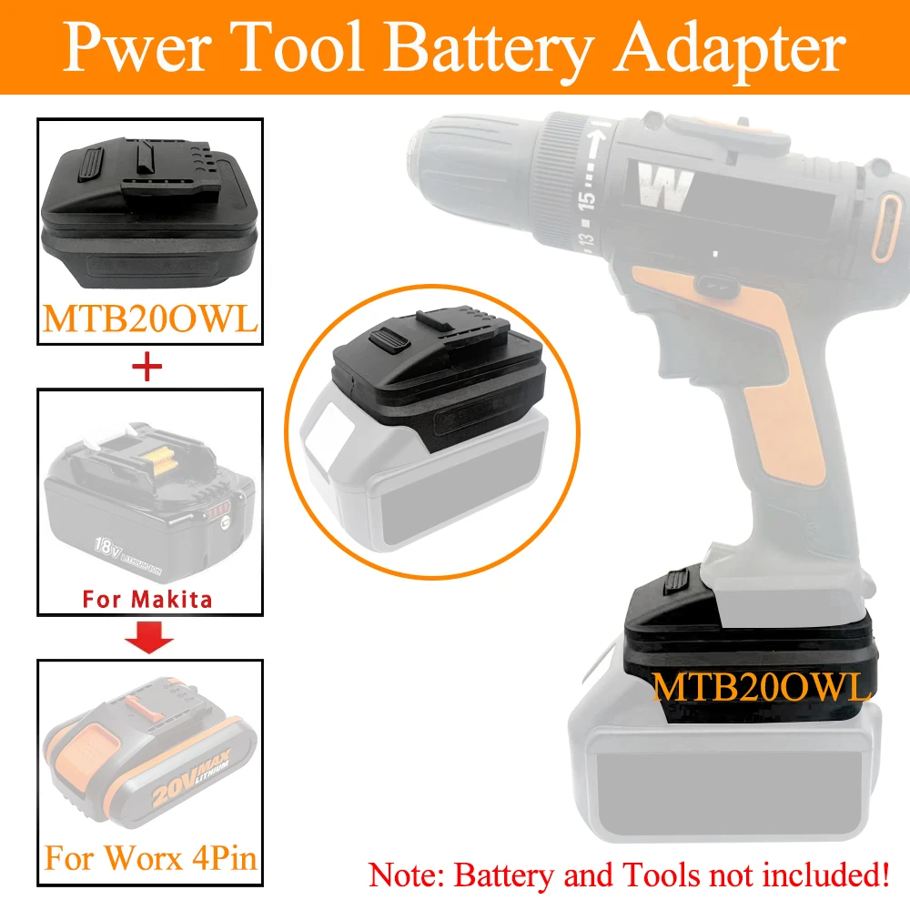 Li-Ionen-Akku-Adapter für Maki – Power Tools Orange Bewertung und Preis