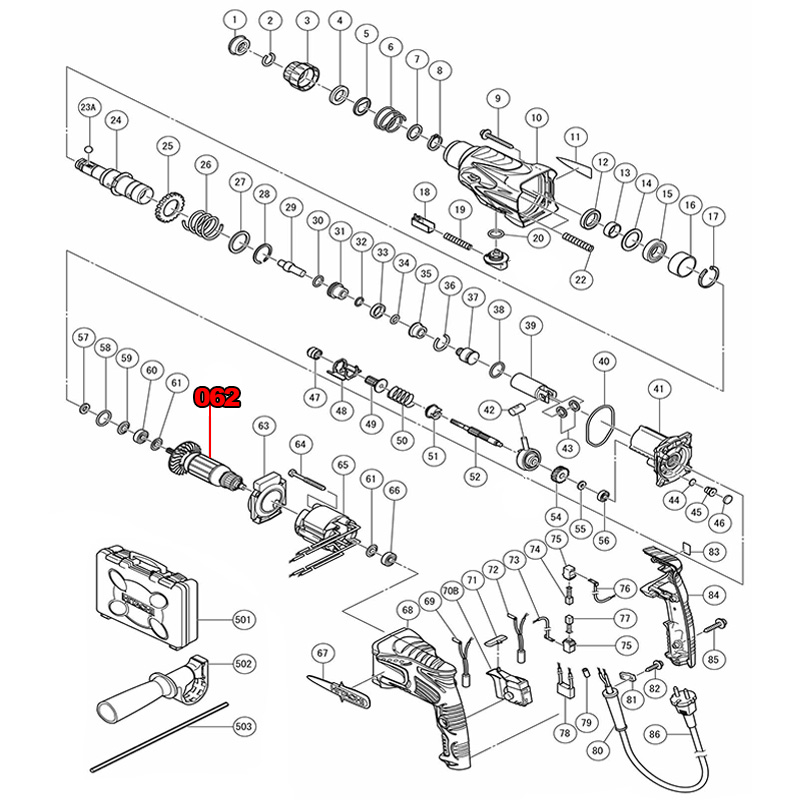 1 Stück 5T AC220V Ankerrotor M – Power Tools Hitachi Bewertung und Preis