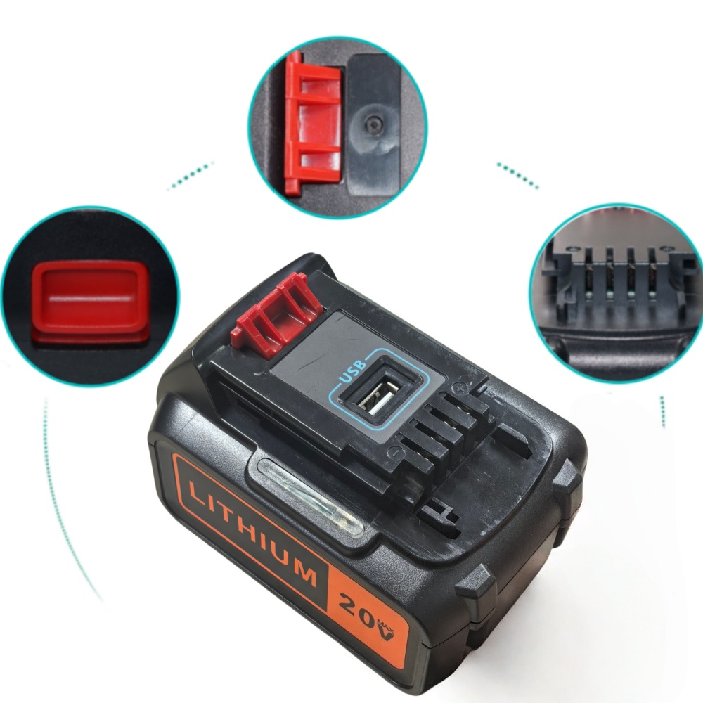 8Ah Hochleistungs-Ersatzakku f – Black+Decker Tool 20V Max Bewertung und Preis