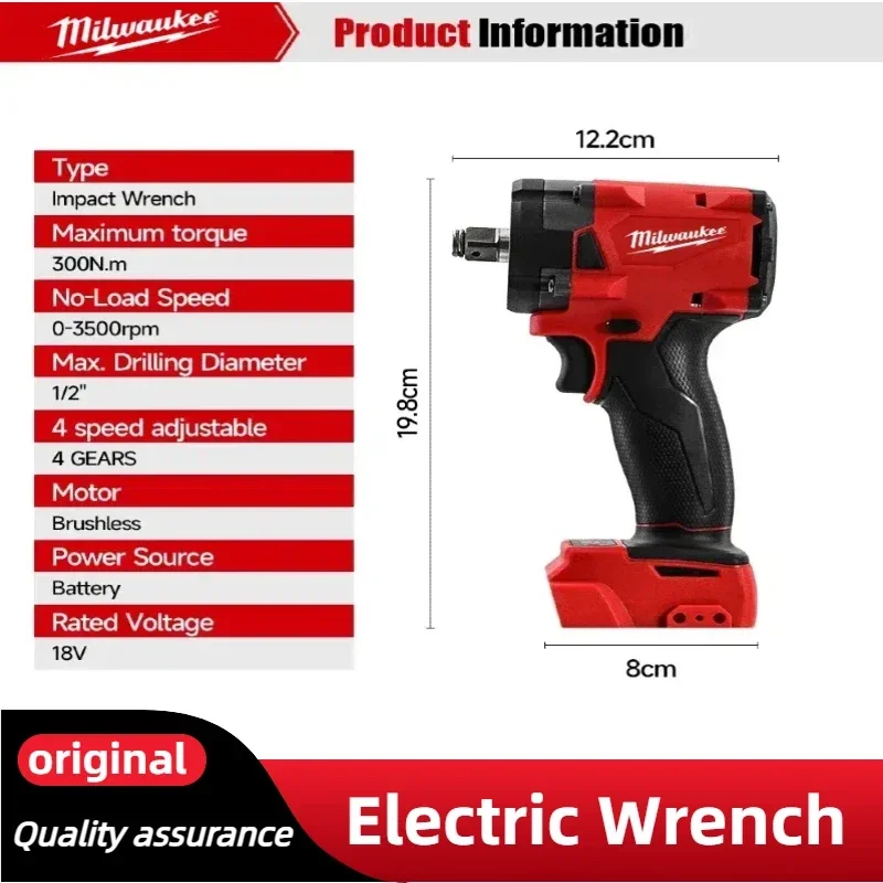 Milwaukee Bürstenloser Akku-We – Power Tools Spare Parts Bewertung und Preis