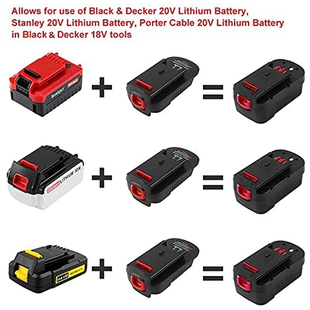 HPA1820 Ersatz Adapter Für Bla – Black+Decker Tool 20V Max Bewertung und Preis
