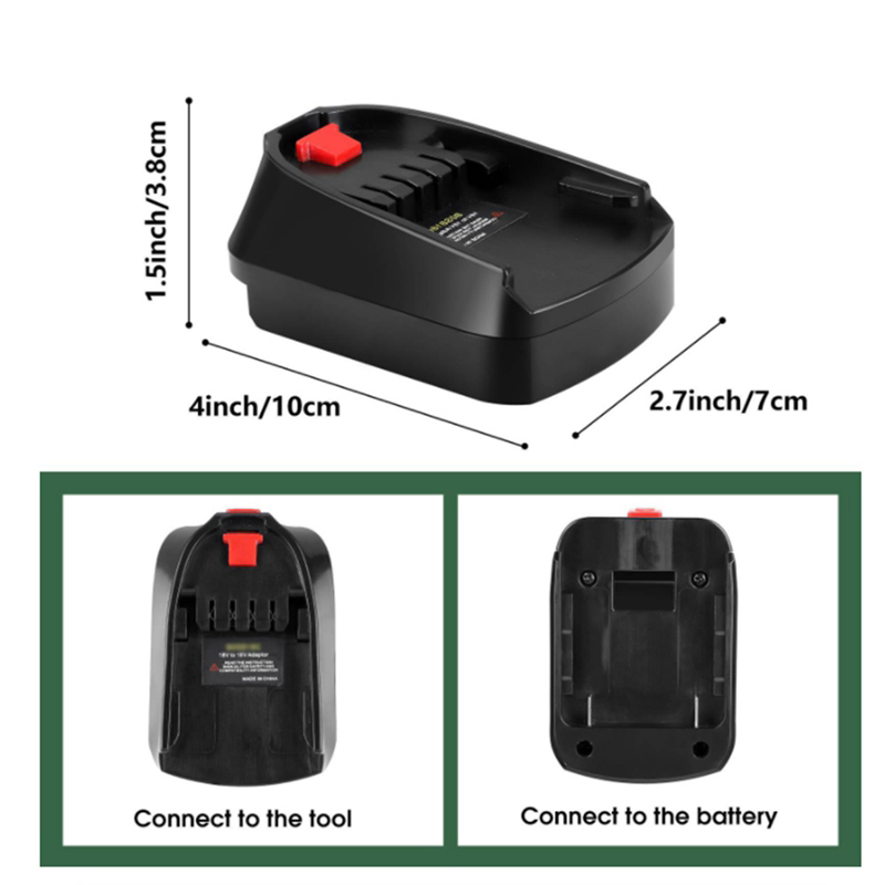 Batterieadapter für Bosch 18 V – Power Tools Green Bewertung und Preis