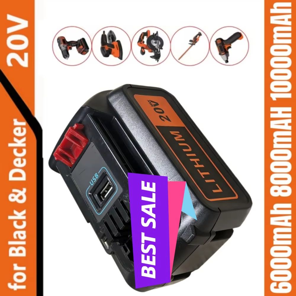 8Ah Hochleistungs-Ersatzakku f – Black+Decker Tool 20V Max Bewertung und Preis